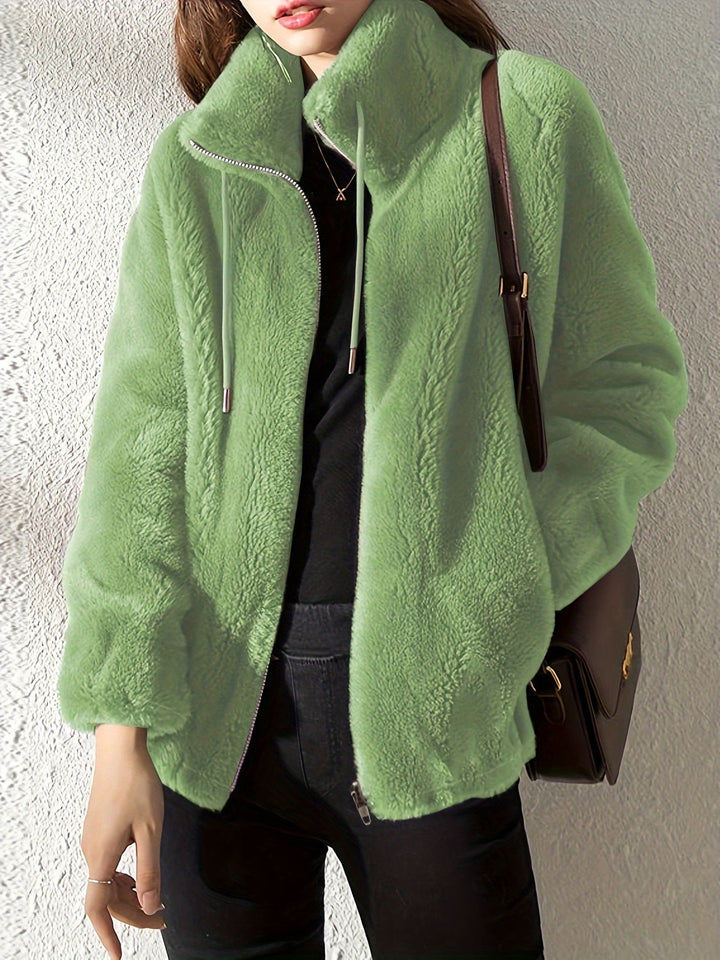 CALENNE | Soft Fleece Zip Jacket - Ciara & Fiona