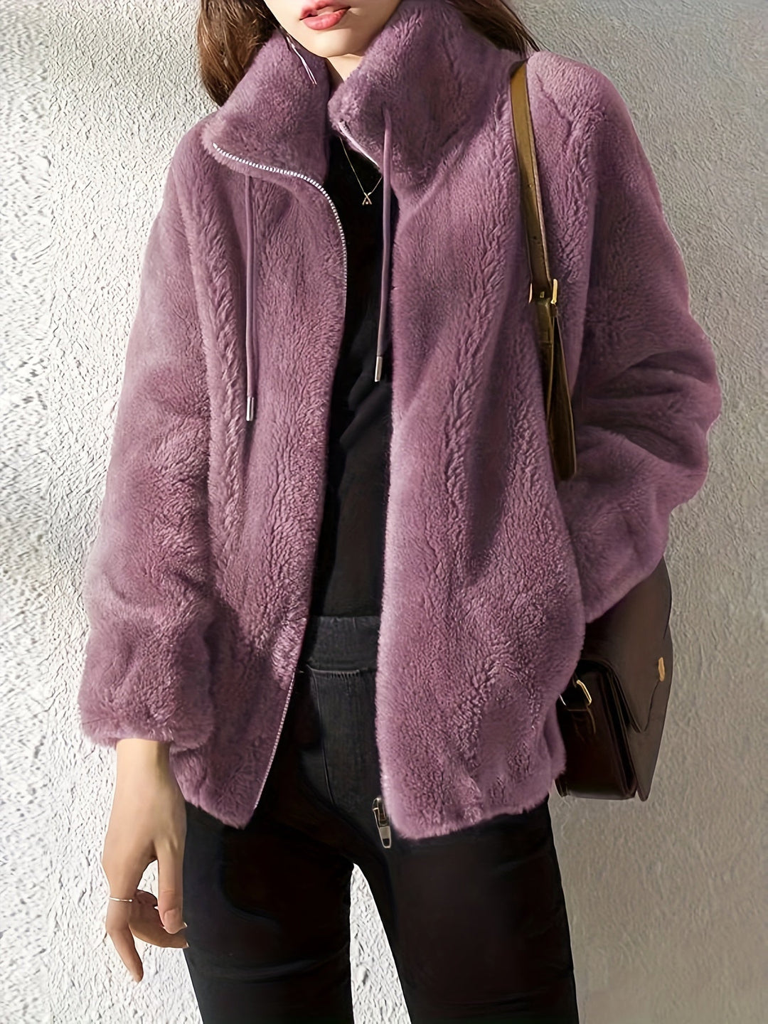 CALENNE | Soft Fleece Zip Jacket - Ciara & Fiona