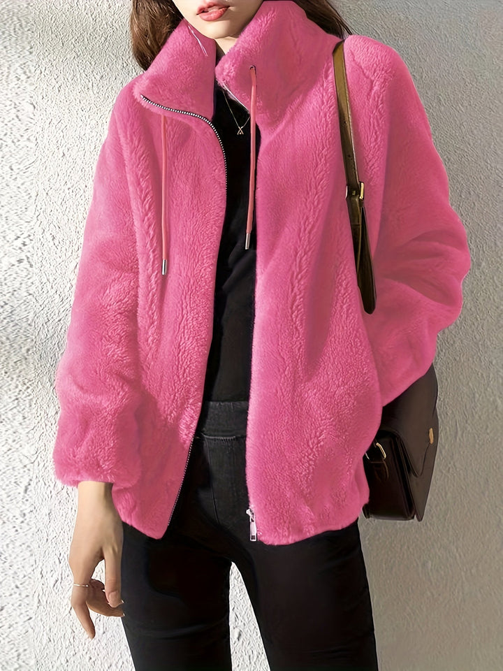 CALENNE | Soft Fleece Zip Jacket - Ciara & Fiona