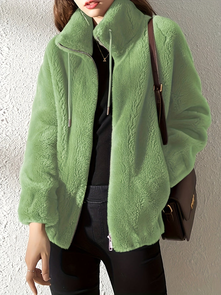 CALENNE | Soft Fleece Zip Jacket - Ciara & Fiona