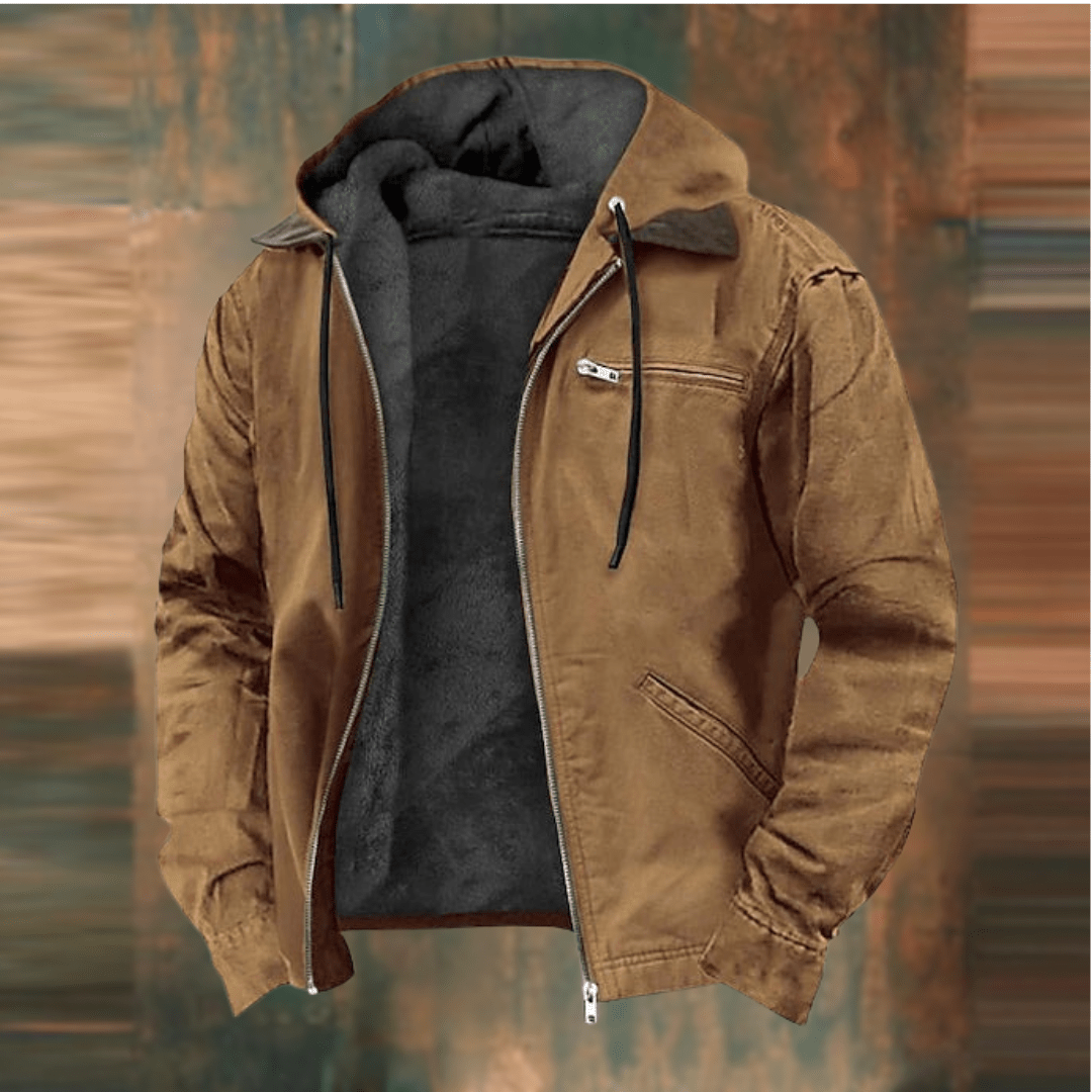 CALLUM | Lightweight Hooded Jacket for Autumn Days - Ciara & Fiona