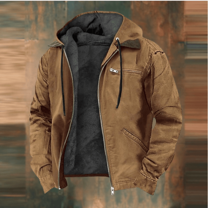 CALLUM | Lightweight Hooded Jacket for Autumn Days - Ciara & Fiona