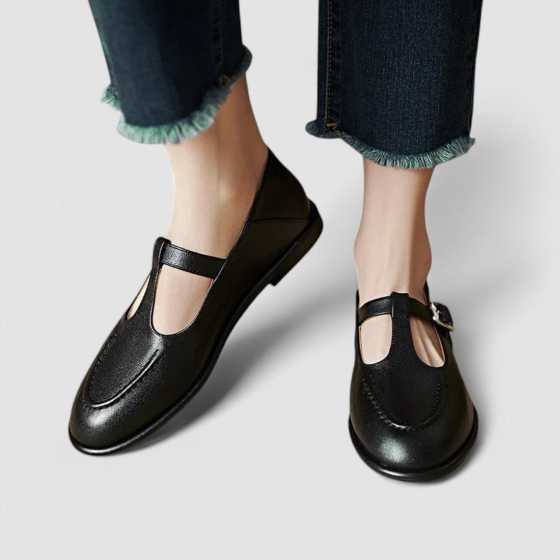 Camila – Orthopaedic Mary Jane Low Heel Shoes - Ciara & Fiona