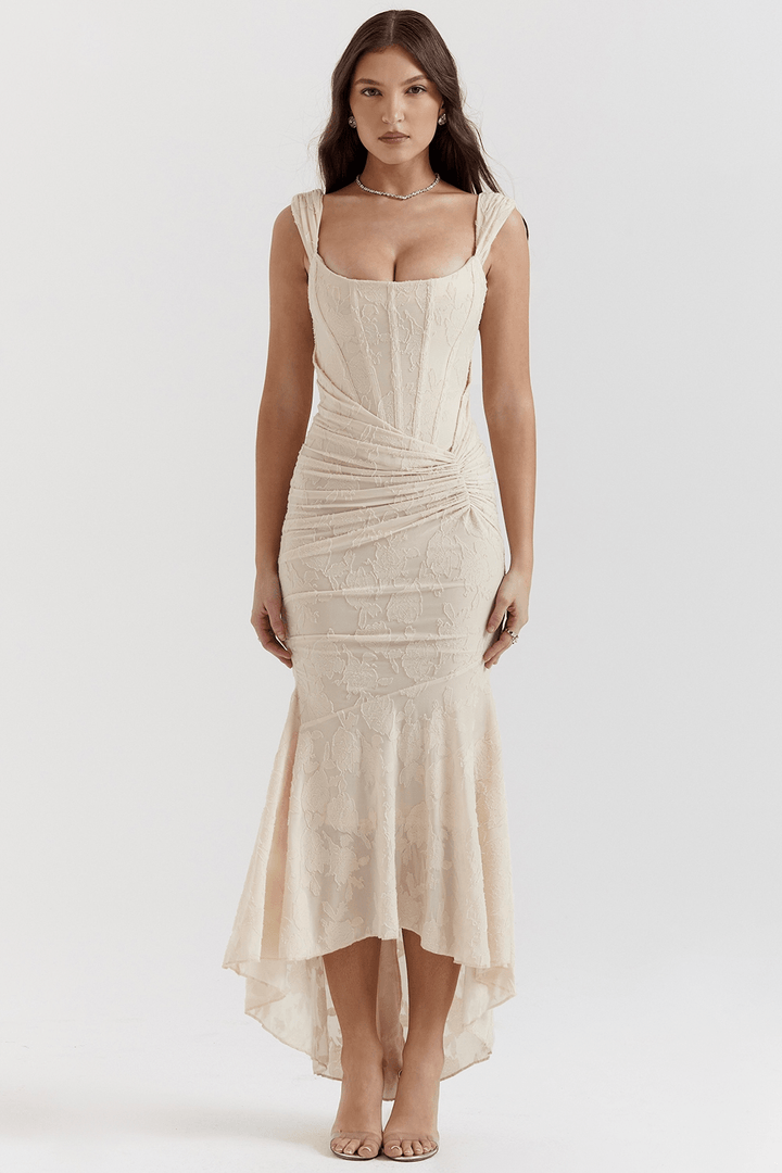 Carisia | Elegant Maxi Dress - Ciara & Fiona