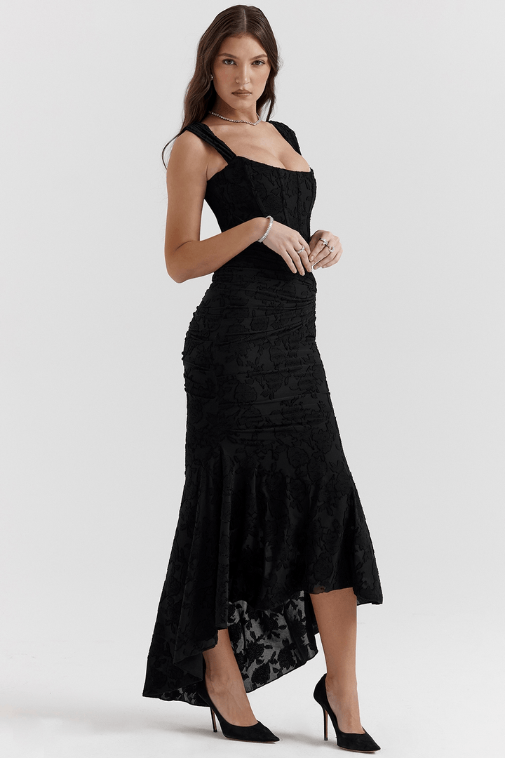 Carisia | Elegant Maxi Dress - Ciara & Fiona
