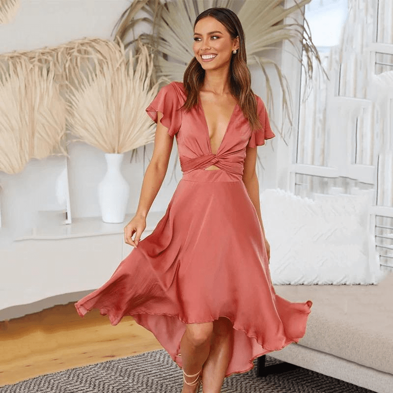 Celine | Flowing Vintage Dress - Ciara & Fiona