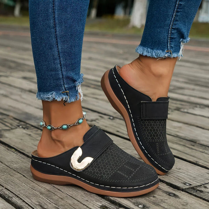 Chryssa | Chic Wedge Sandals for Women - Ciara & Fiona