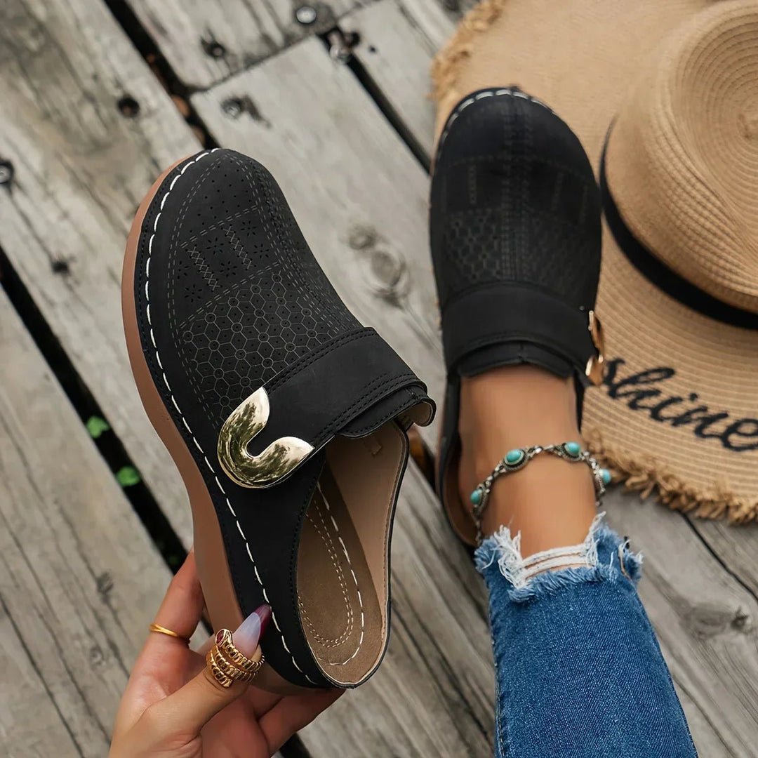 Chryssa | Chic Wedge Sandals for Women - Ciara & Fiona