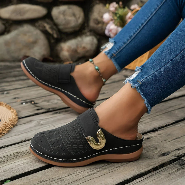 Chryssa | Chic Wedge Sandals for Women - Ciara & Fiona