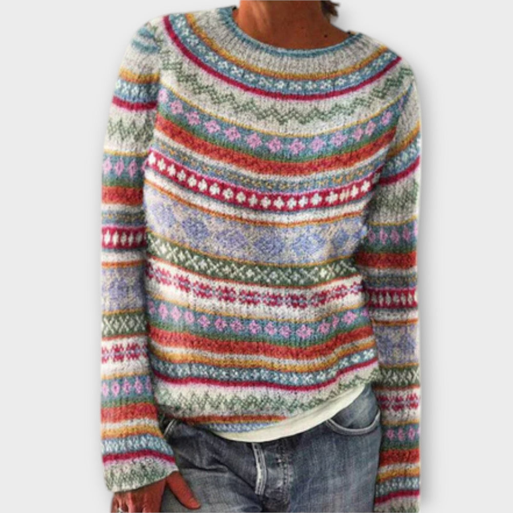 Classic Women's Knitted Sweater - Ciara & Fiona