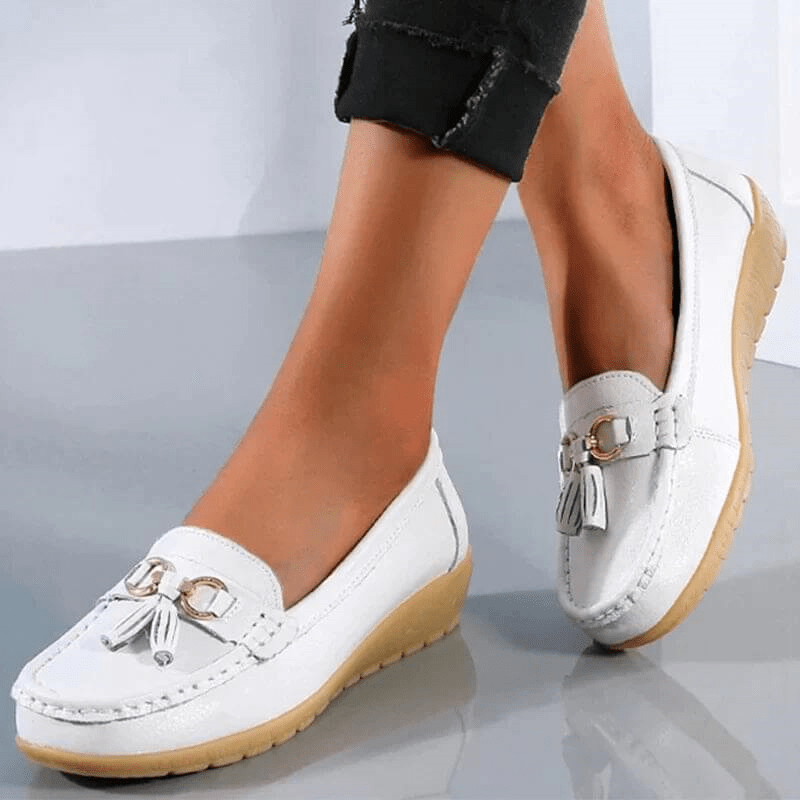 Clodagh | Orthopaedic Leather Loafers - Ciara & Fiona