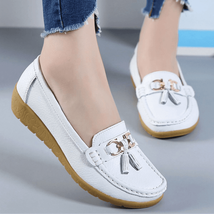 Clodagh | Orthopaedic Leather Loafers - Ciara & Fiona