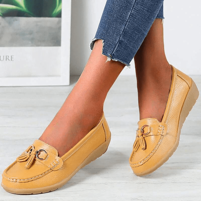 Clodagh | Orthopaedic Leather Loafers - Ciara & Fiona