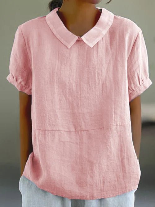 Collins | Relaxed Fit Collared Blouse - Ciara & Fiona