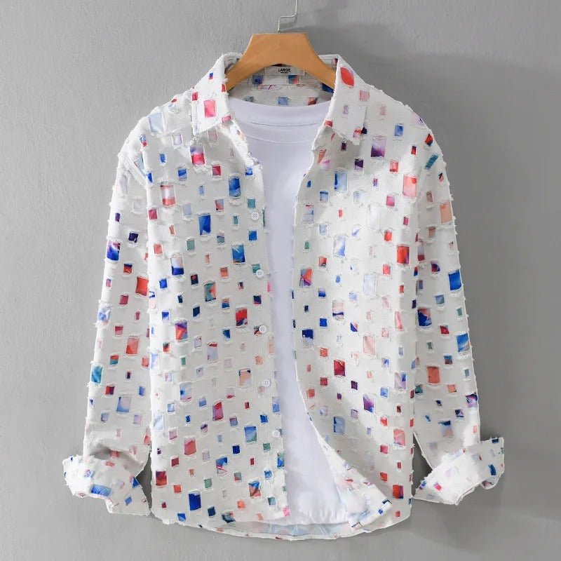 Cosmo | Retro Frayed Shirt - Ciara & Fiona