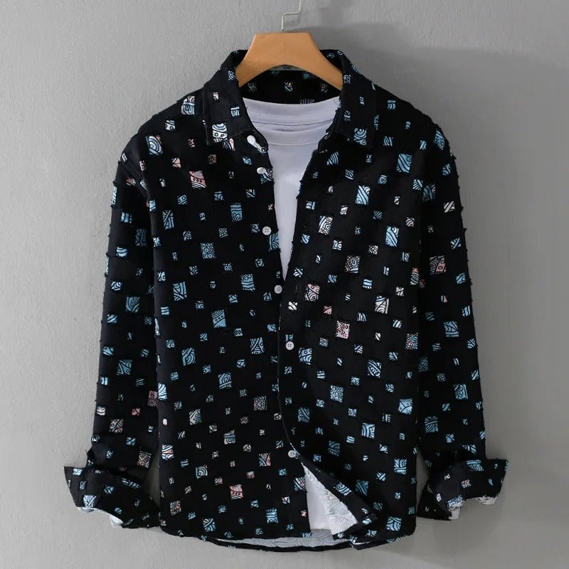 Cosmo | Retro Frayed Shirt - Ciara & Fiona