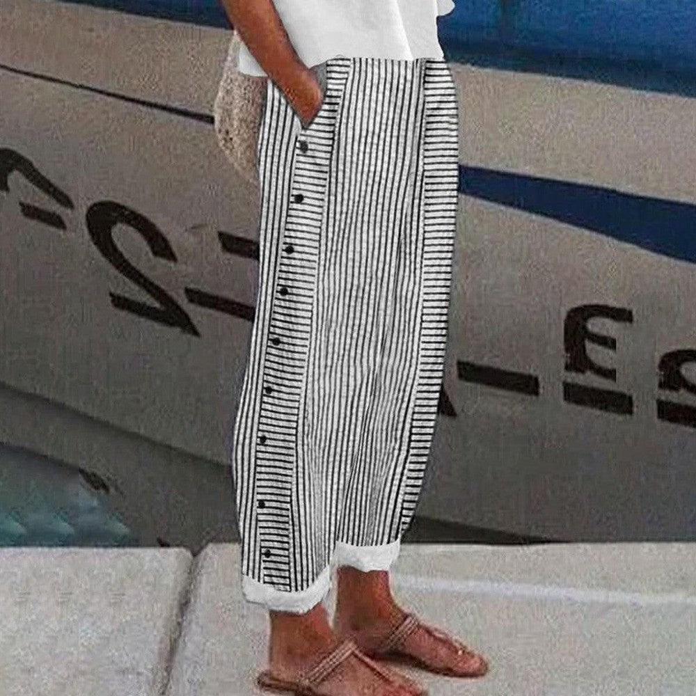 Criza | Linen Trousers - Ciara & Fiona