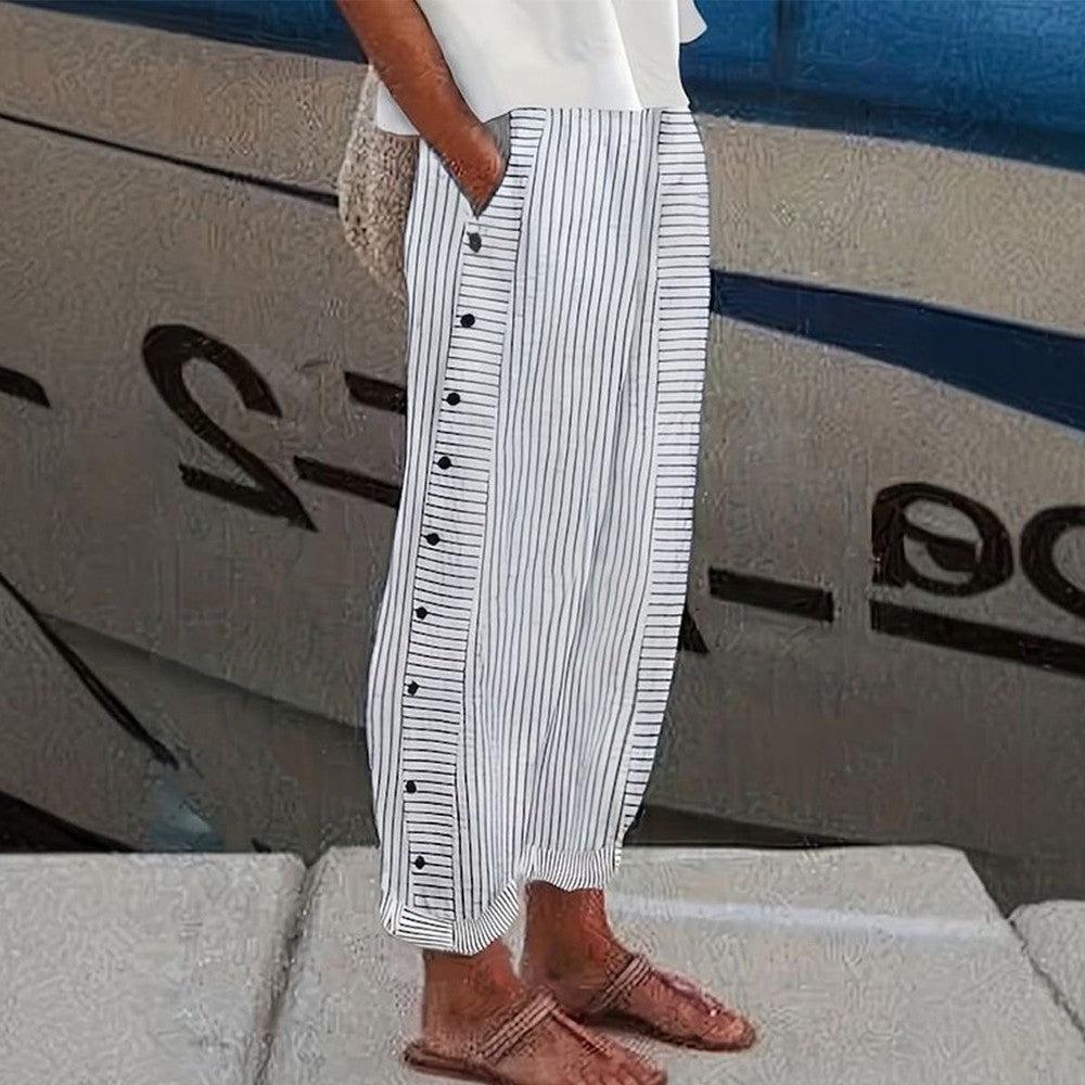 Criza | Linen Trousers - Ciara & Fiona