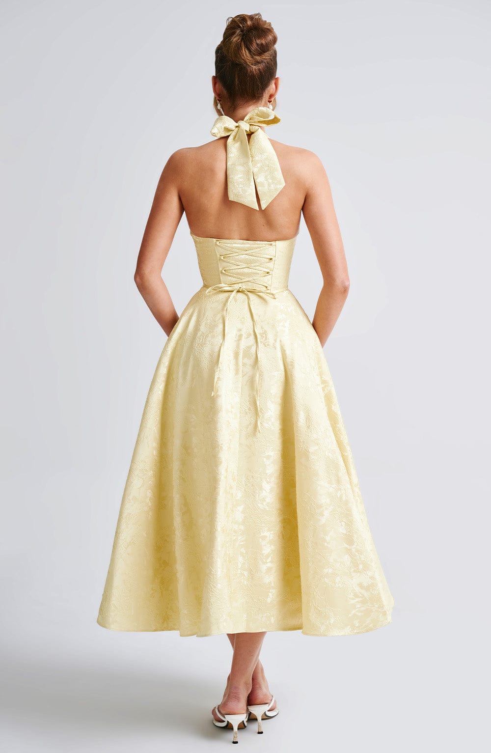 Crystal | Romantic Midi Dress - Ciara & Fiona