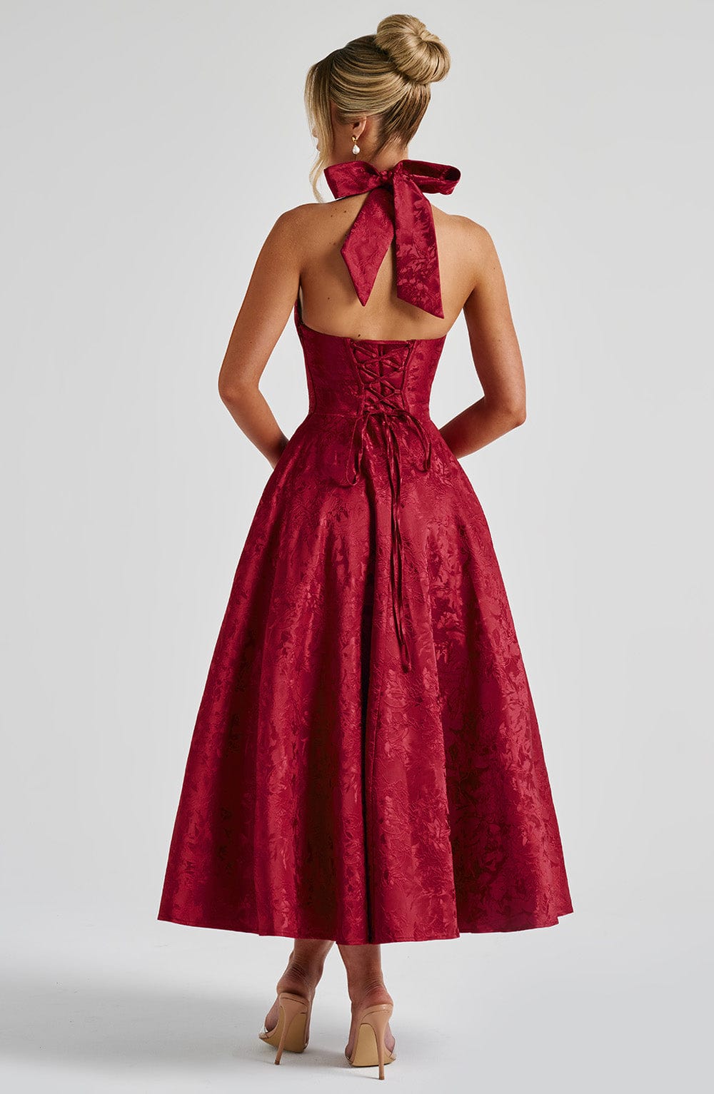 Crystal | Romantic Midi Dress - Ciara & Fiona