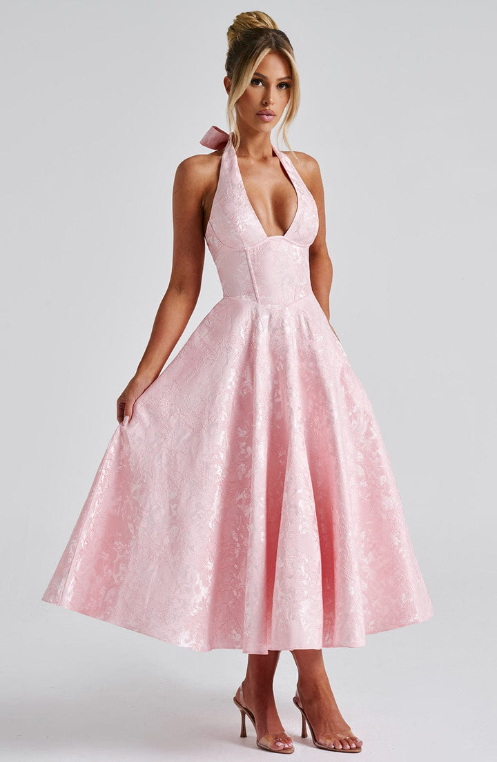 Crystal | Romantic Midi Dress - Ciara & Fiona