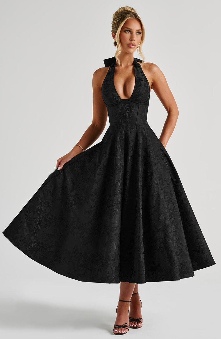 Crystal | Romantic Midi Dress - Ciara & Fiona