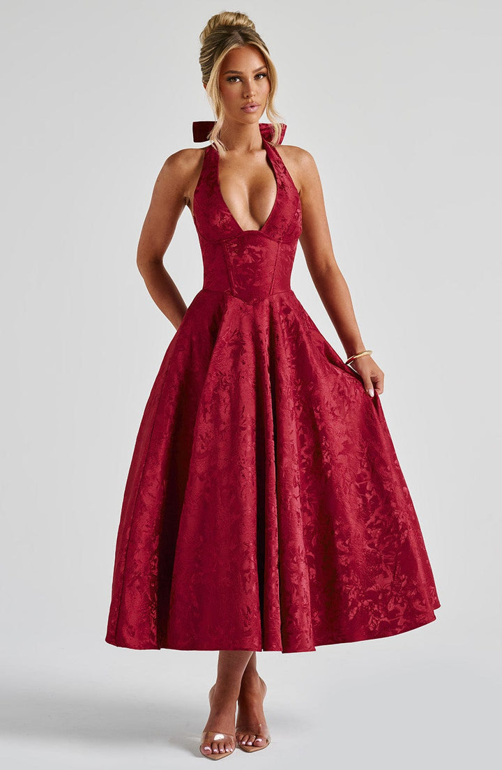Crystal | Romantic Midi Dress - Ciara & Fiona