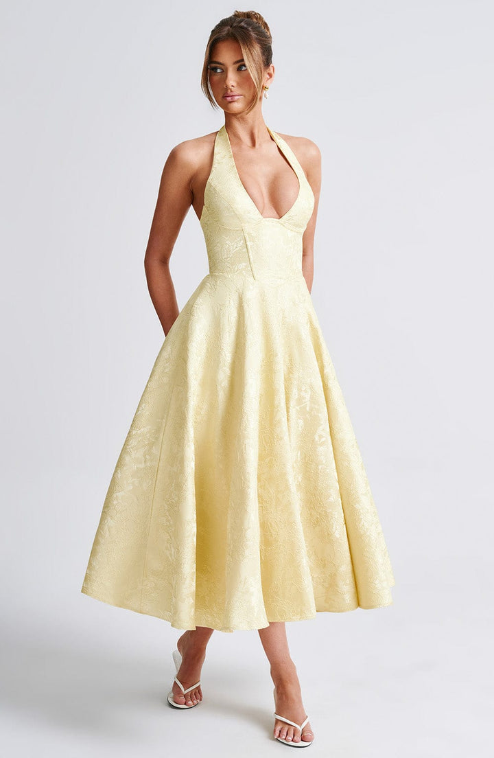 Crystal | Romantic Midi Dress - Ciara & Fiona