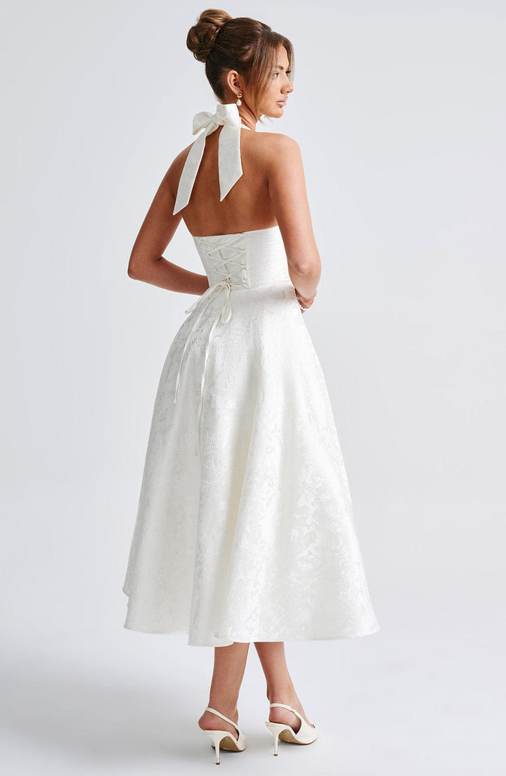 Crystal | Romantic Midi Dress - Ciara & Fiona