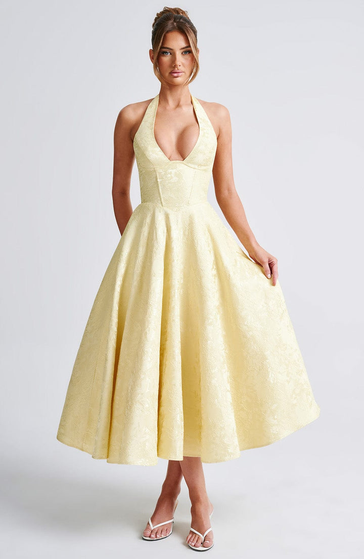 Crystal | Romantic Midi Dress - Ciara & Fiona