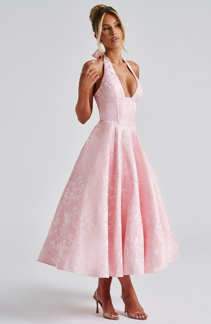 Crystal | Romantic Midi Dress - Ciara & Fiona