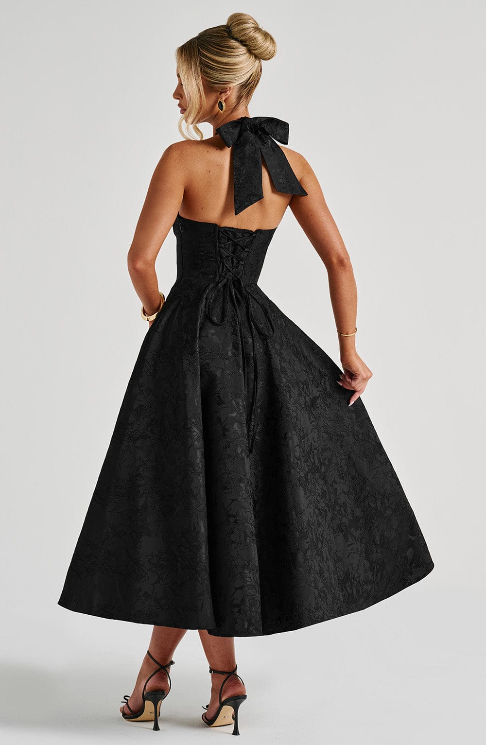 Crystal | Romantic Midi Dress - Ciara & Fiona
