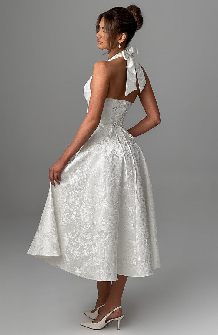 Crystal | Romantic Midi Dress - Ciara & Fiona
