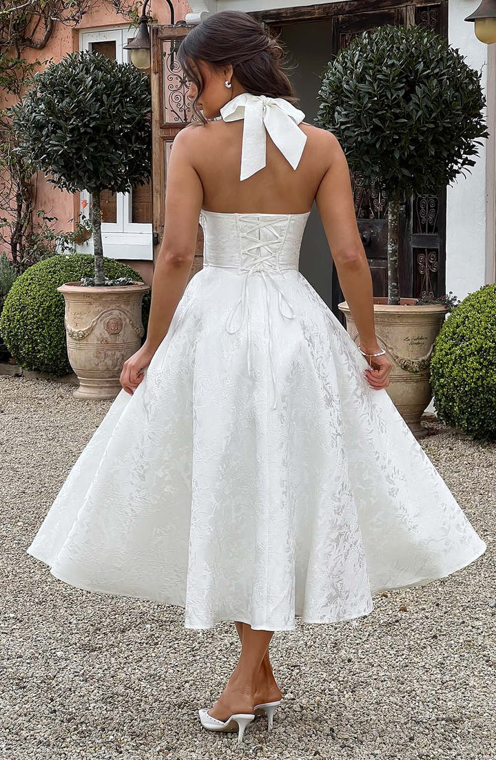 Crystal | Romantic Midi Dress - Ciara & Fiona