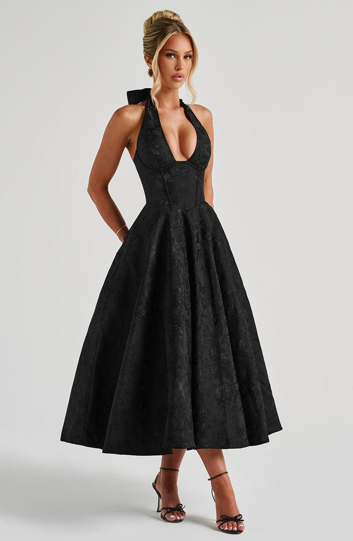 Crystal | Romantic Midi Dress - Ciara & Fiona