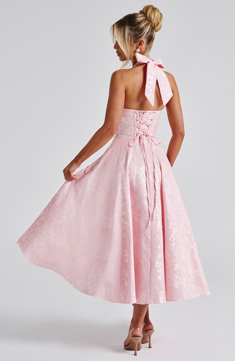 Crystal | Romantic Midi Dress - Ciara & Fiona