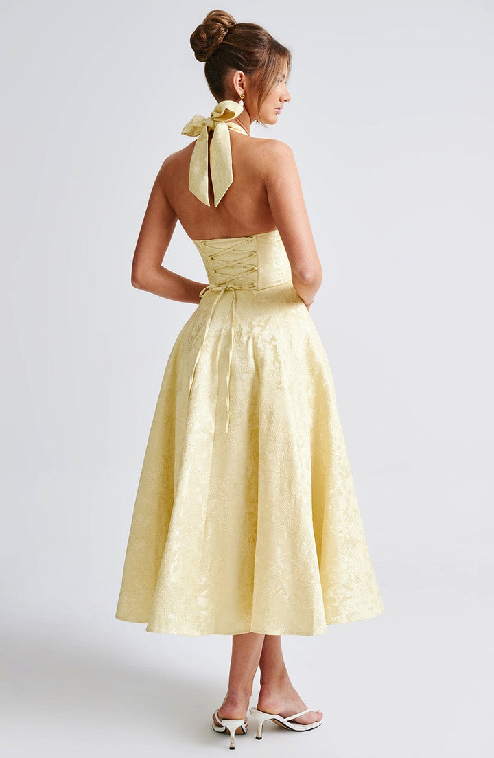 Crystal | Romantic Midi Dress - Ciara & Fiona