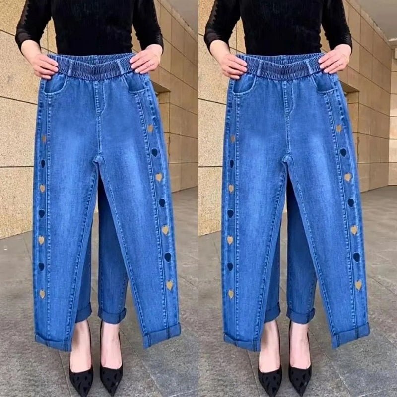 Dalary | Stretchable High Waist Pants - Ciara & Fiona