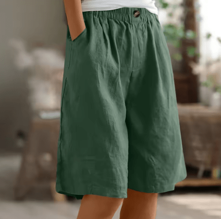 Daniella | Linen Comfort Shorts - Ciara & Fiona