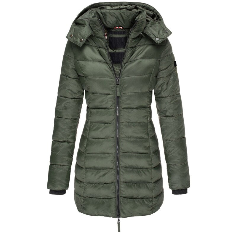 Daphne | Long Down Jacket - Ciara & Fiona