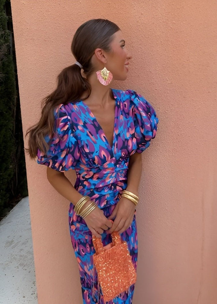 Davina | Stylish and Vibrant Dress - Ciara & Fiona