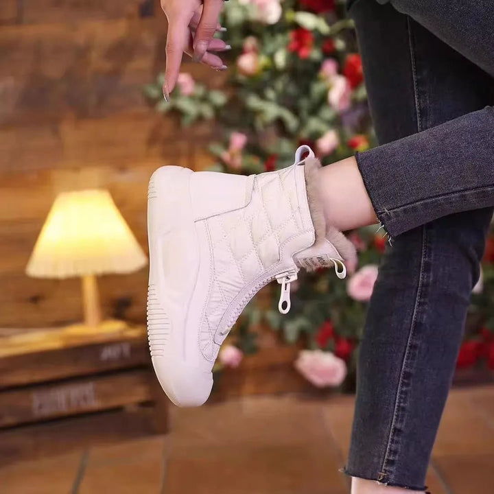 Denise | Waterproof Non - Slip Lace - Up Boots - Ciara & Fiona