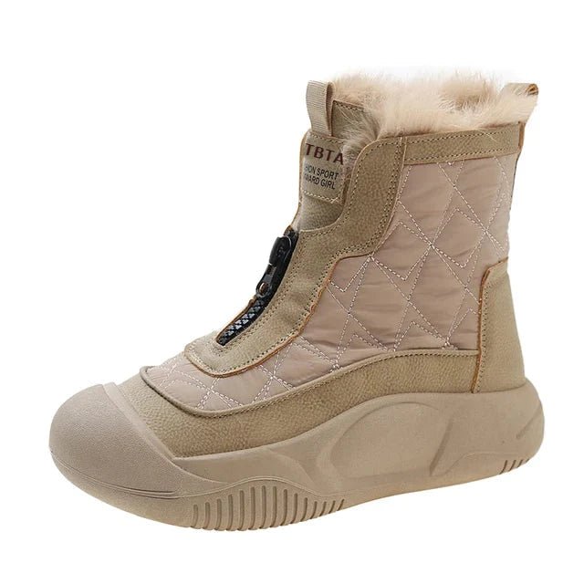 Denise | Waterproof Non - Slip Lace - Up Boots - Ciara & Fiona