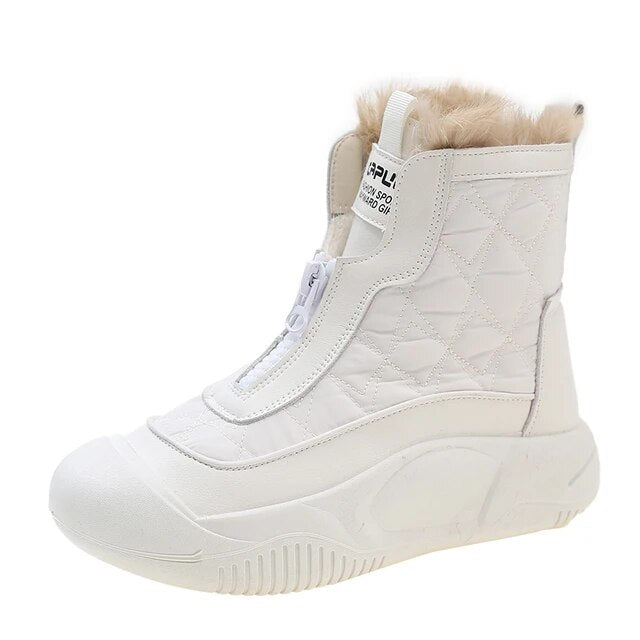 Denise | Waterproof Non - Slip Lace - Up Boots - Ciara & Fiona
