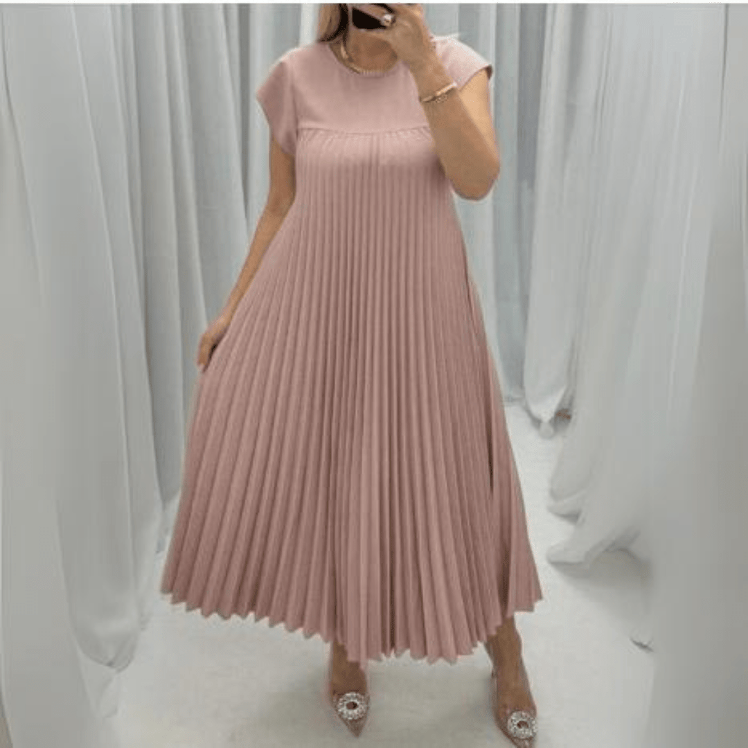Dhane | Light And Fresh Pleated Dress - Ciara & Fiona