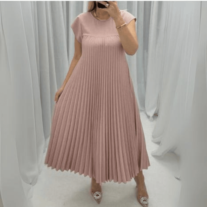 Dhane | Light And Fresh Pleated Dress - Ciara & Fiona