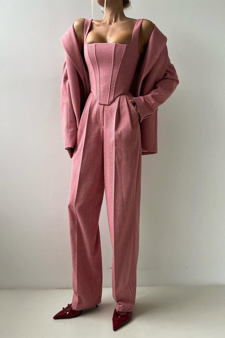 Dolce | Sophisticated Three - piece Tailored Suit - Ciara & Fiona