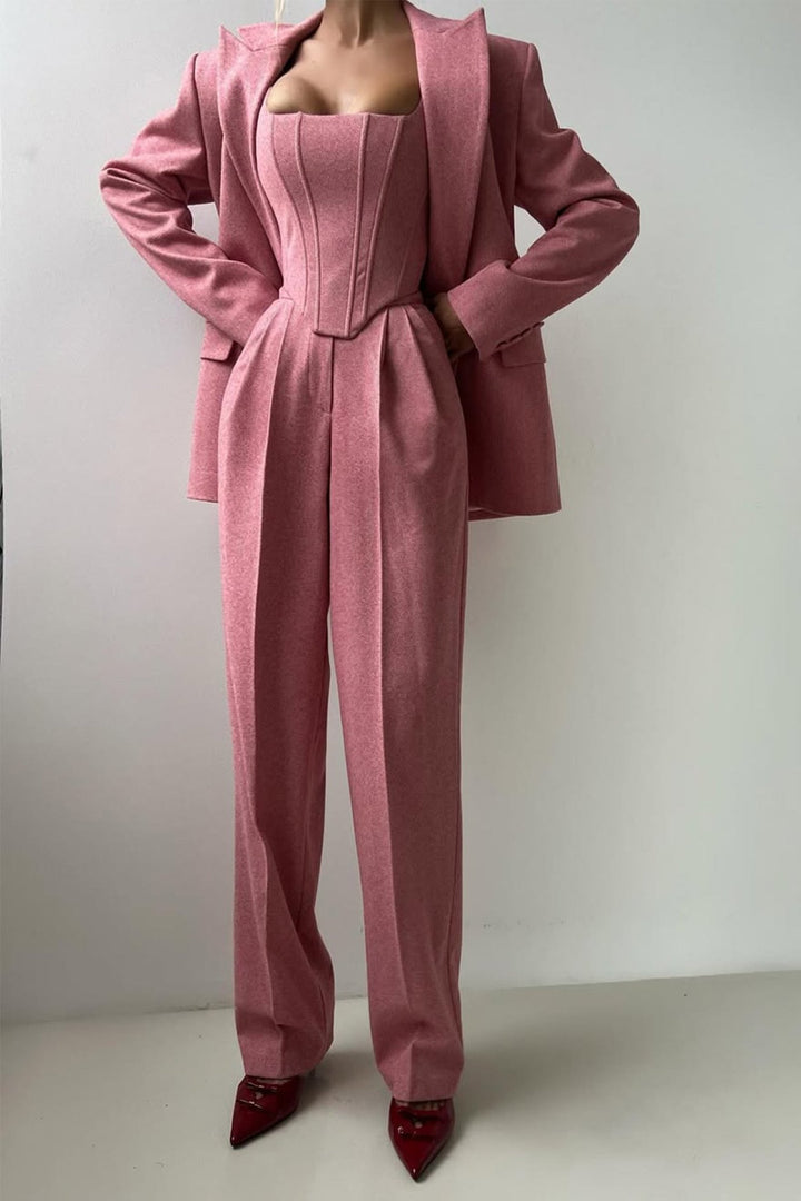 Dolce | Sophisticated Three - piece Tailored Suit - Ciara & Fiona