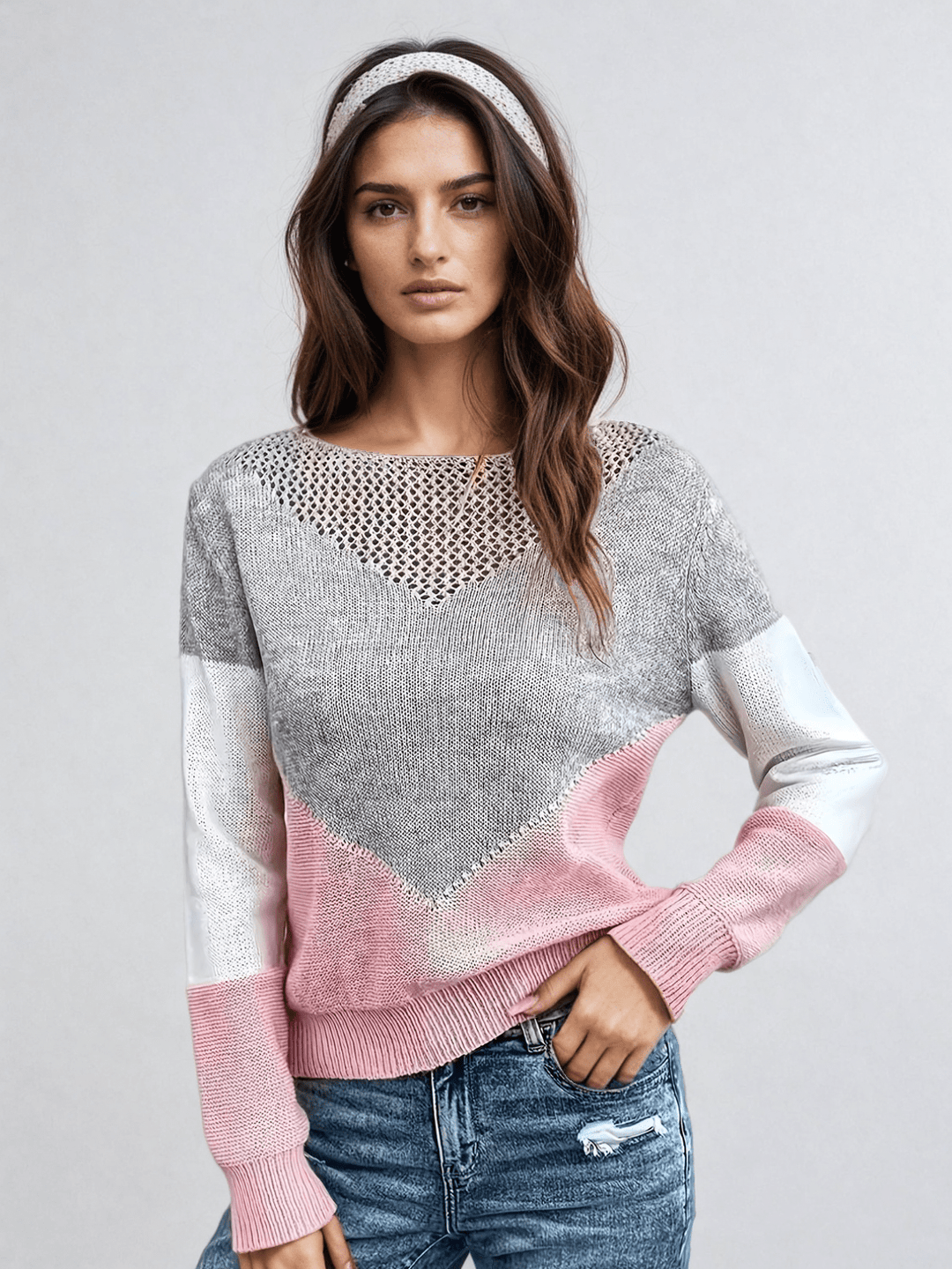 Donatella | Casual Knit Sweater - Ciara & Fiona