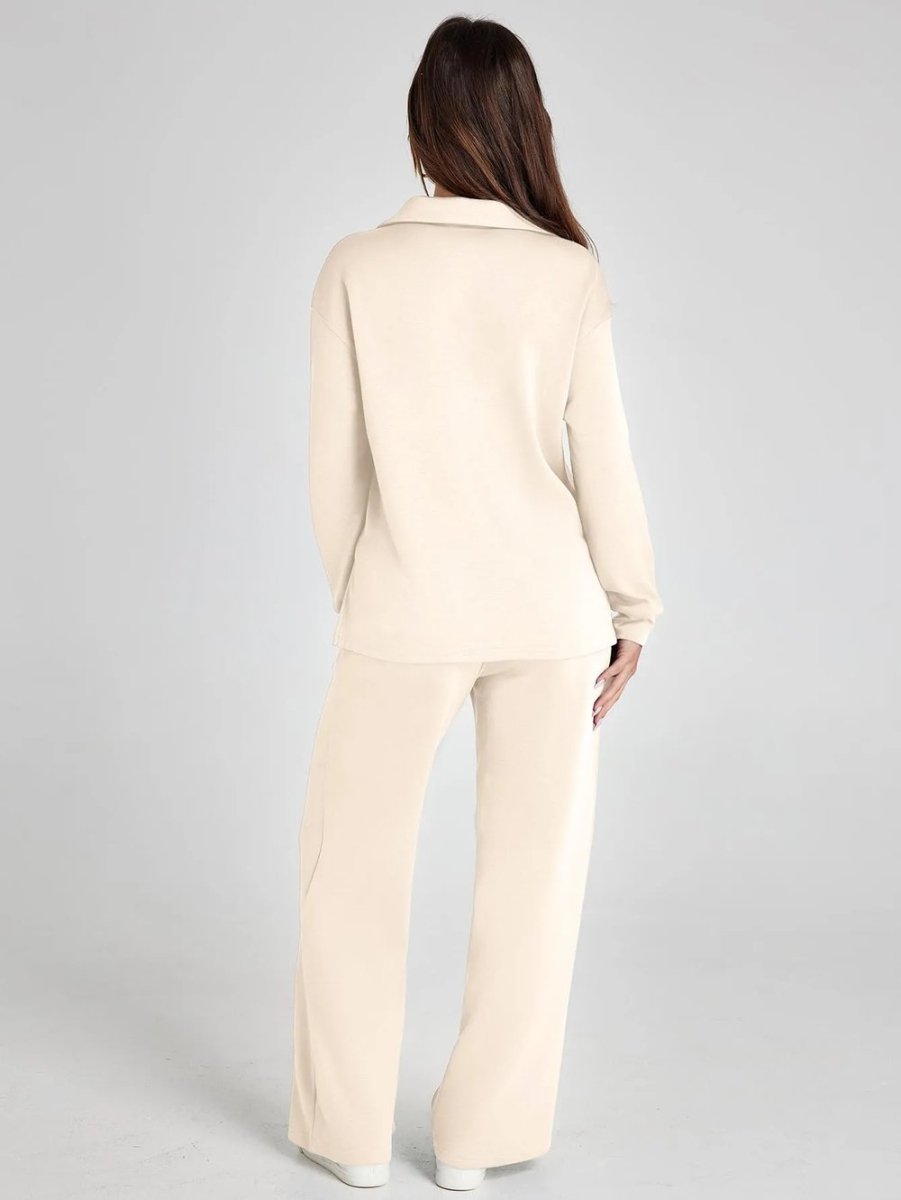 Dora | Casual Long Sleeve Two - piece Set - Ciara & Fiona